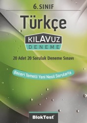 TUDEM 6. sınıf Bloktest Türkçe Kılavuz Deneme