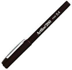 ARTLİNE - Artline 200 Fine Writing Pen Dark Brown