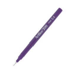 Artline 200 Fine Writing Pen Purple