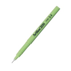 ARTLİNE - Artline 200 Fine Writing Pen Yellow Green