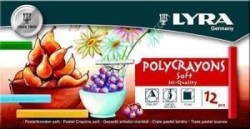 LYRA POLYCRAYONS SOFT - Toz Pastel/12'li Kutu