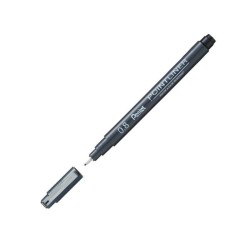 Pentel Fiber Uçlu Yazı Kalemi 0.8 mm. SİYAH