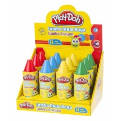 PLAY-DOH - Play-Doh 12 Renk Crayon Tüp 11mm