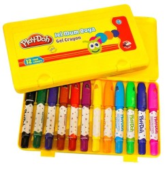 PLAY-DOH - Play-Doh 12 Renk Jel Crayon