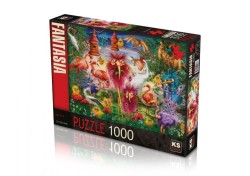 KS GAMES - PUZZLE 1000 UGLY BİRDS