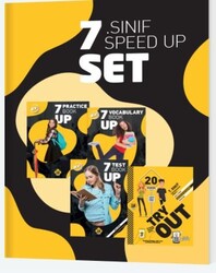 SPEED UP 7. SINIF 4 LÜ SET ( VOCABULARY+PRACTICE+TEST+TRY OUT )