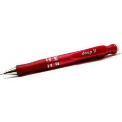 LİSANS - Tombow Deep II Mechanical Pencil 0.7mm Light Red