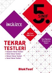 TUDEM 5. SINIF BLOKTEST İNGİLİZCE TEKRAR TESTLERİ