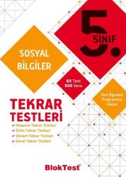 TUDEM 5. SINIF BLOKTEST SOSYAL TEKRAR TESTLERİ