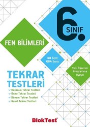 TUDEM 6. SINIF BLOKTEST FEN BİLİMLERİ TEKRAR TESTLERİ