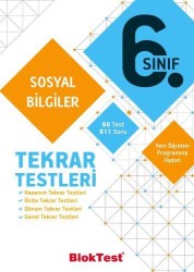 TUDEM - TUDEM 6. SINIF BLOKTEST SOSYAL BİL. TEKRAR TESTLERİ