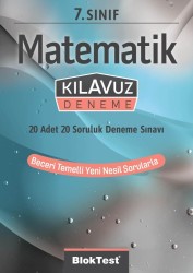 TUDEM 7. SINIF BLOKTEST MATEMATİK KILAVUZ DENEME 