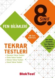 TUDEM - TUDEM 8. SINIF BLOKTEST FEN BİLİMLERİ TEKRAR TESTLERİ