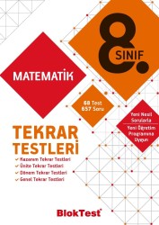 TUDEM 8. SINIF BLOKTEST MATEMATİK TEKRAR TESTLERİ